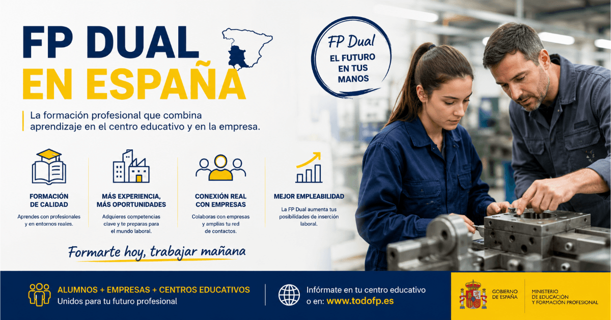 FP Dual: qué es, cómo funciona y si te conviene
